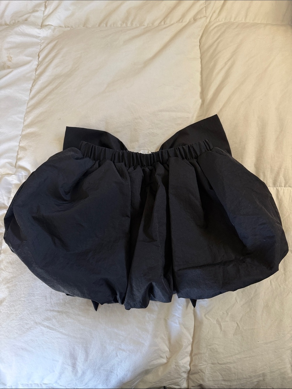 H&M Black Puffy Bubble Skirt for Girls
